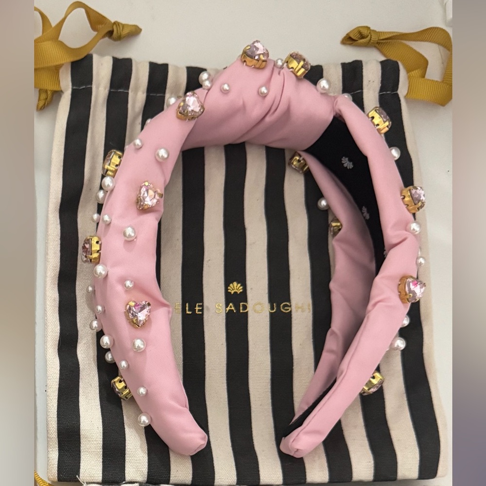 Lele Sadoughi x SCL Flamingo Headband
